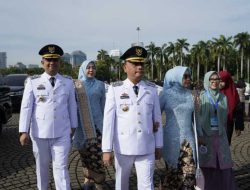 Pelantikan 481 Kepala Daerah, Bambang-Rafieq Resmi Jabat Wali Kota Metro
