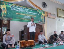 Doa Bersama di Masjid Sakinah, Dihadiri Wali Kota & Kapolres